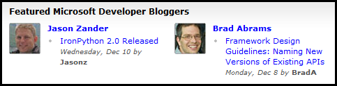 msdn Home